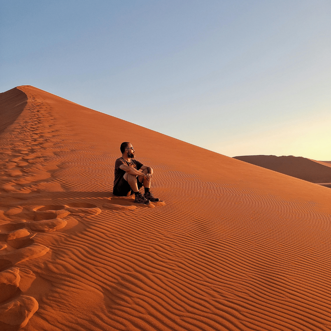 Morning desert safari