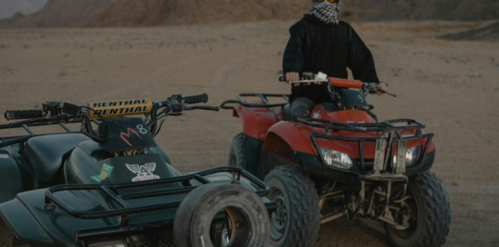 desert safari with quad bike