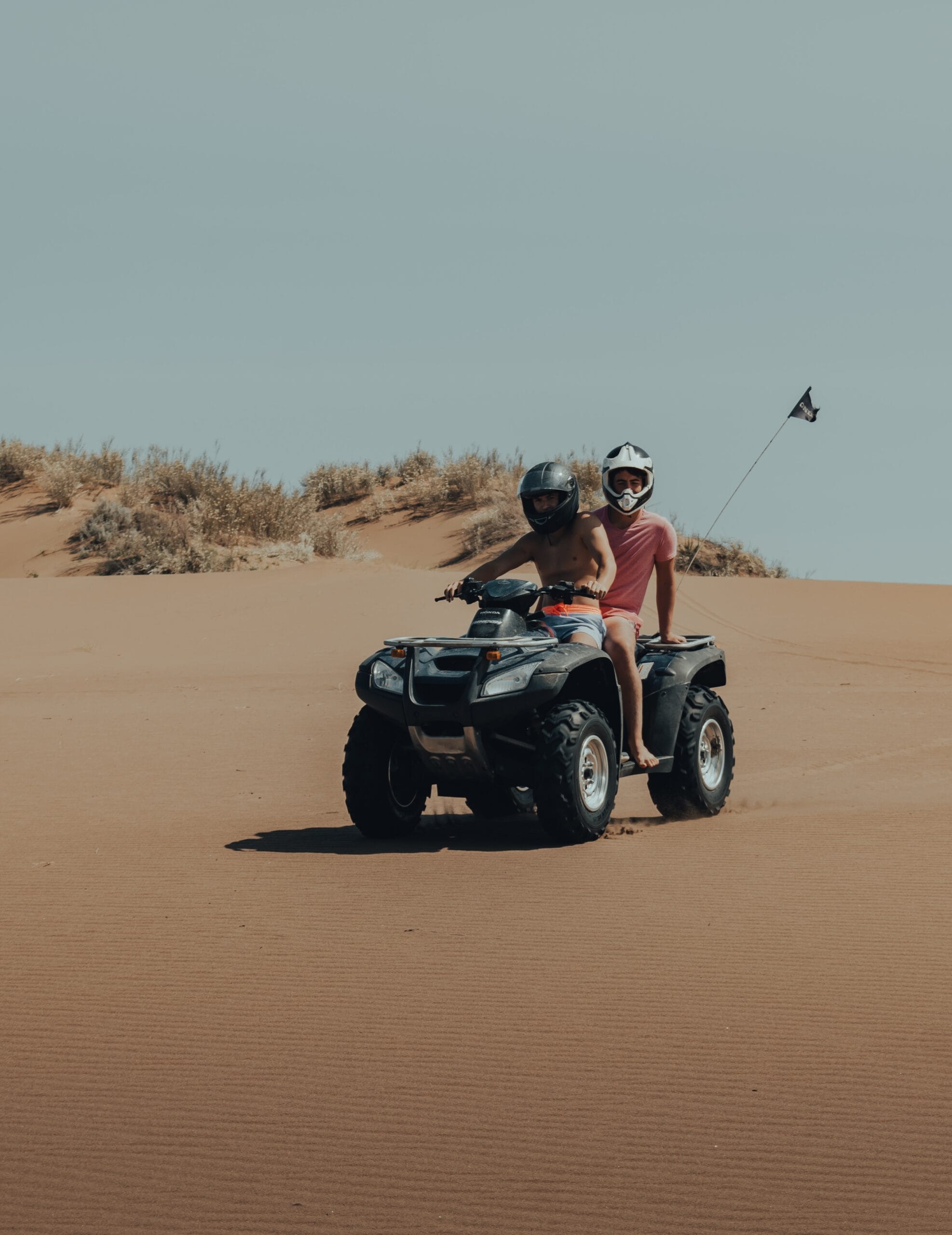 couple-on-quadbike